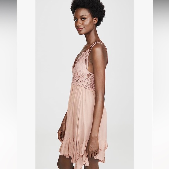 Free People Adella Lace Tunic Dress NWT! - Picture 3 of 5